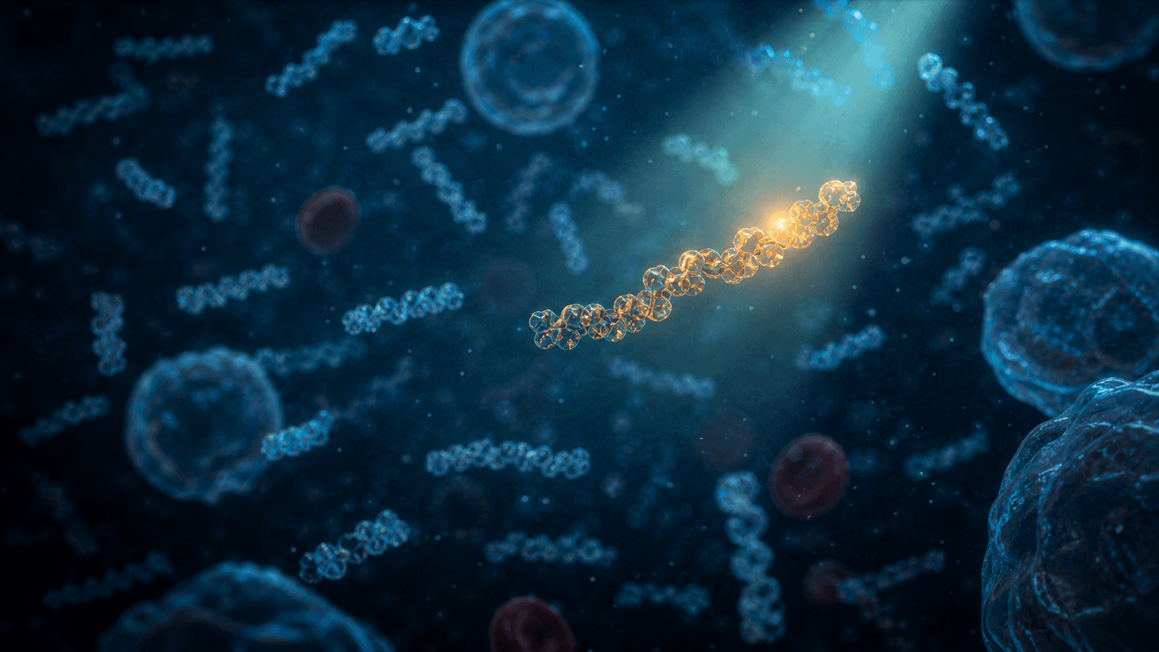 A rare gold tumour-derived DNA fragment isolated among ordinary cell-free DNA